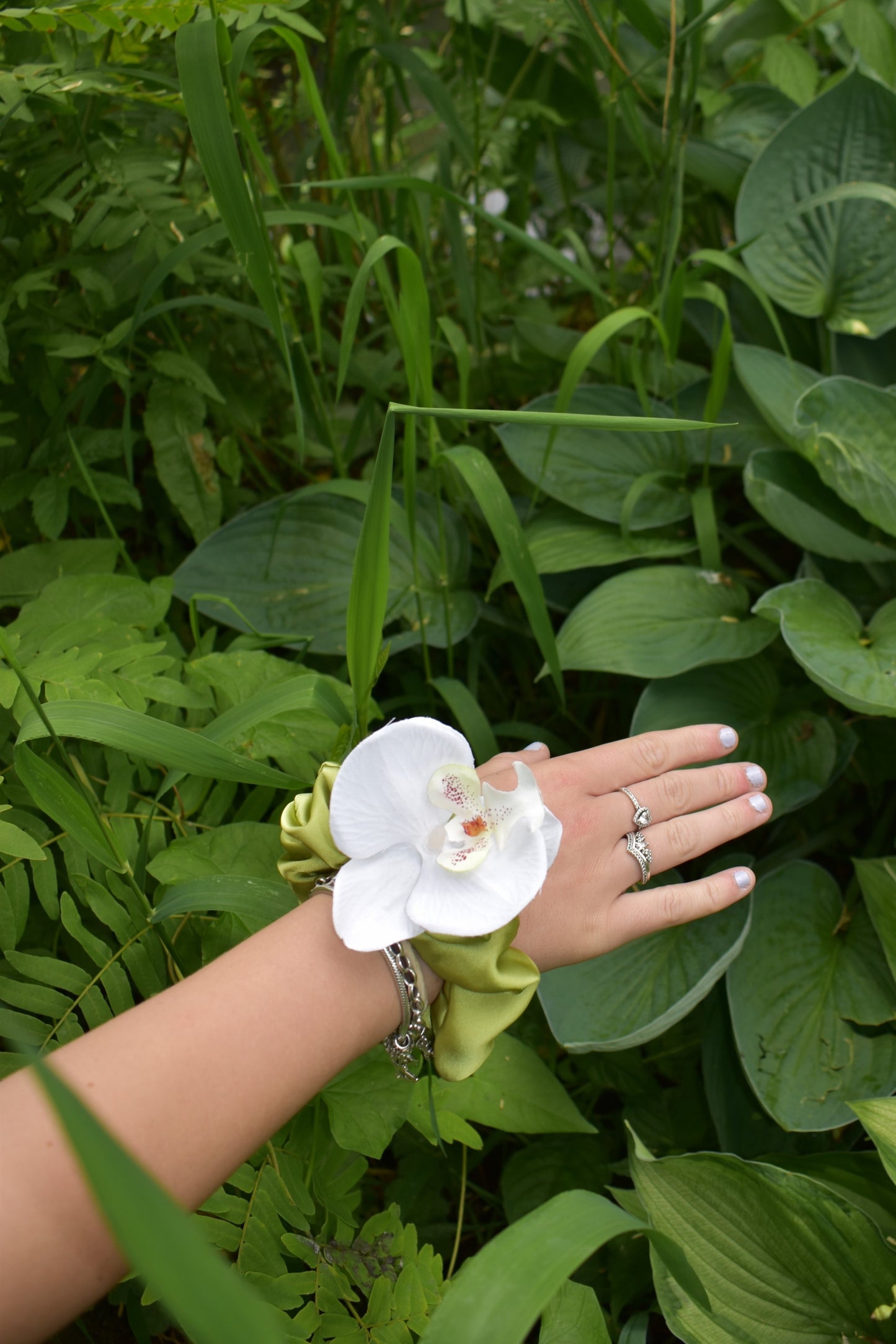 Island Girl Flower Scrunchie  - Various Colours/Sizes