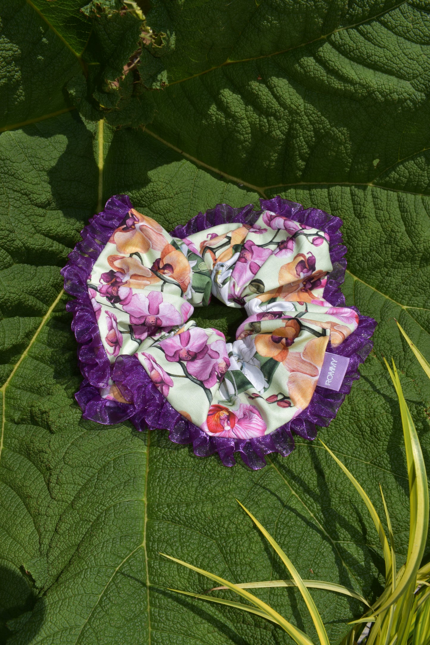 Orchid Scrunchie - Various Sizes