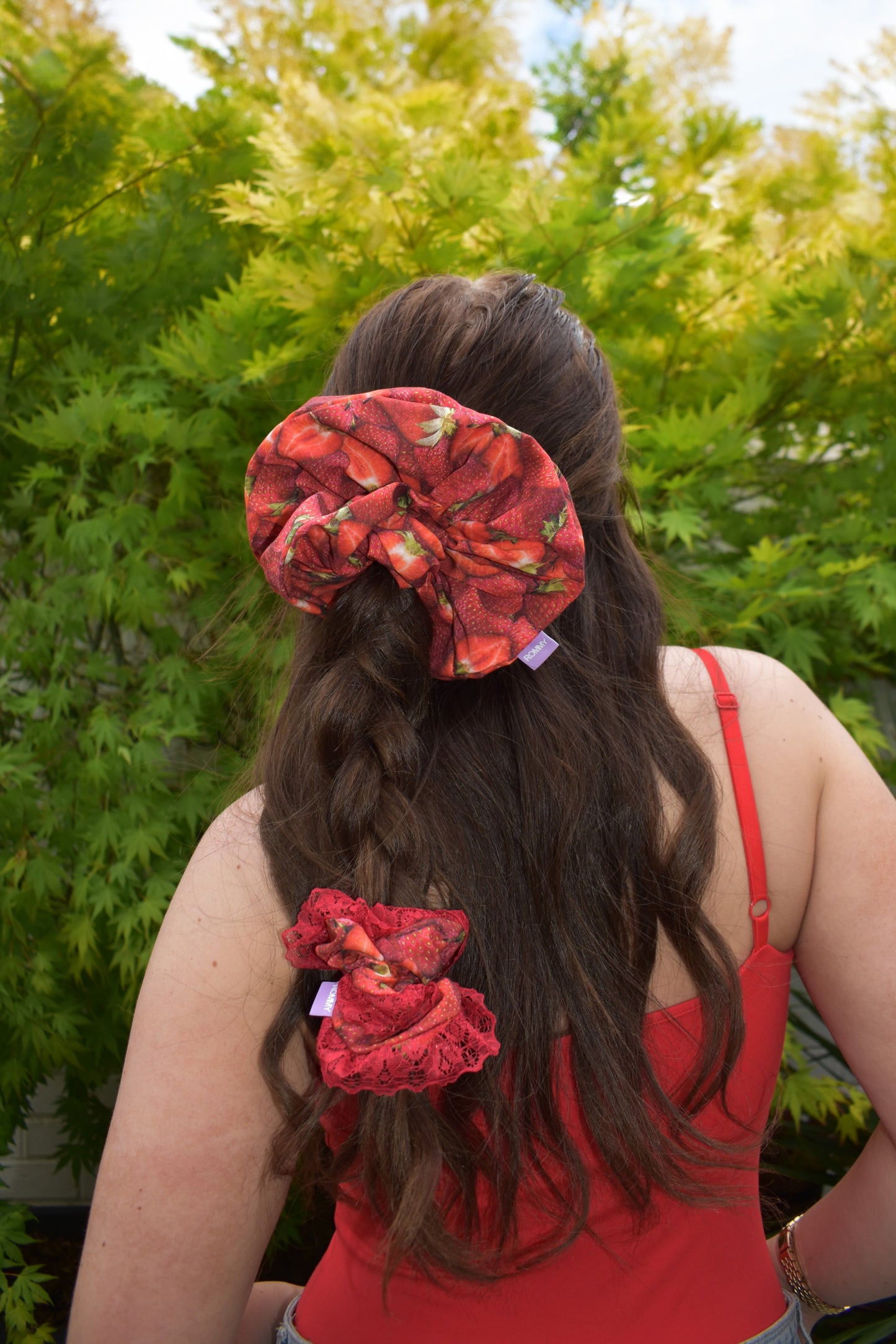 Strawberry Scrunchie - Various Sizes