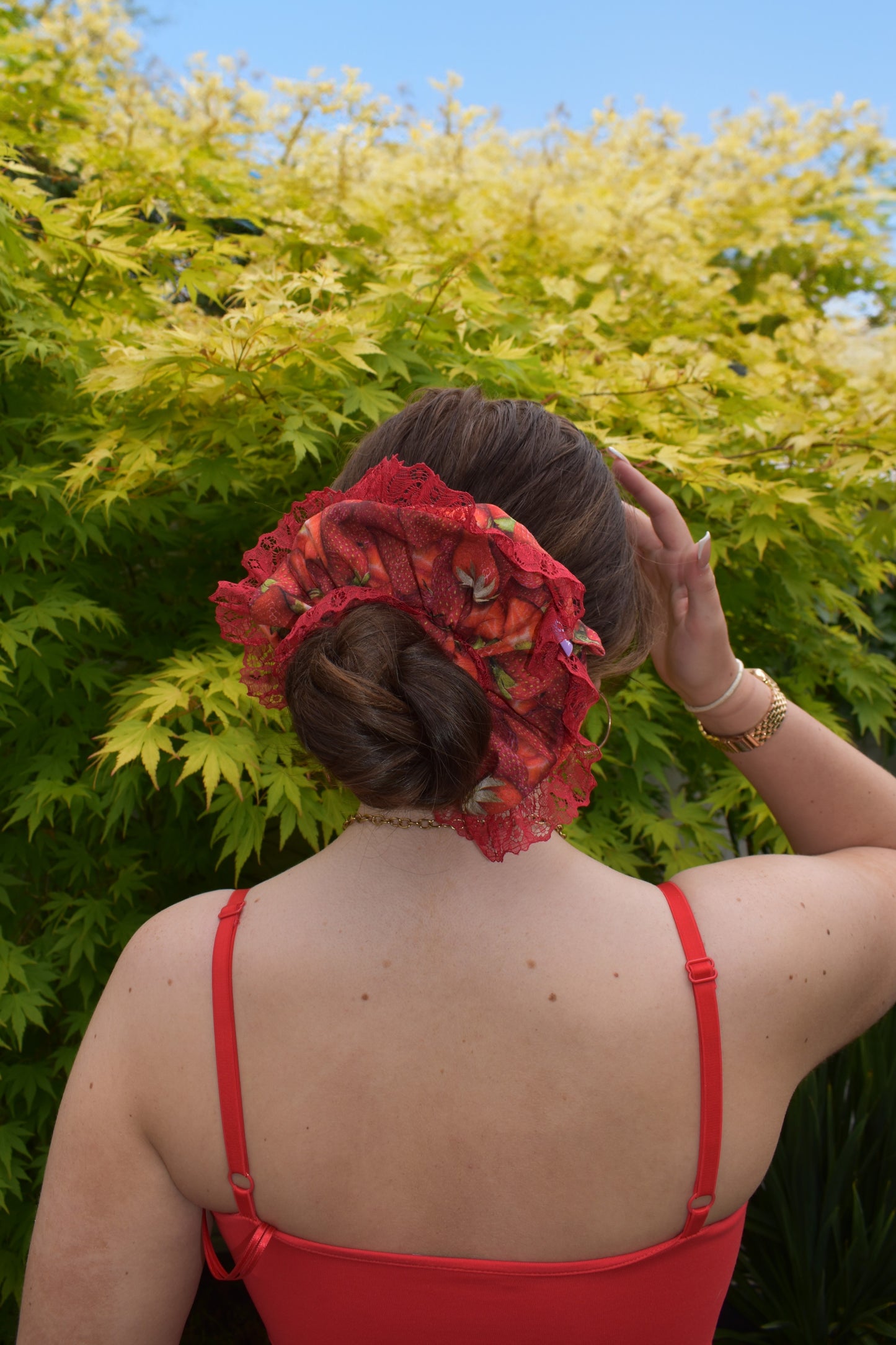 Strawberry Scrunchie - Various Sizes