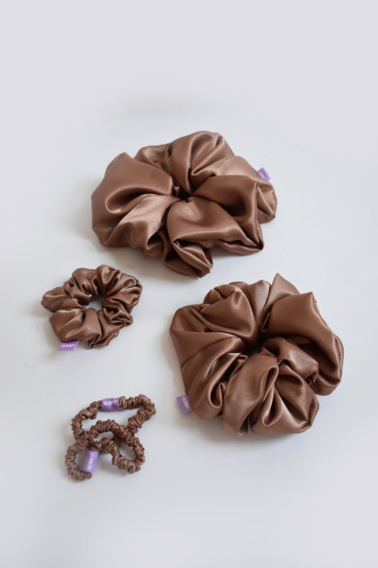 Mocha Mousse Scrunchie - Various Sizes