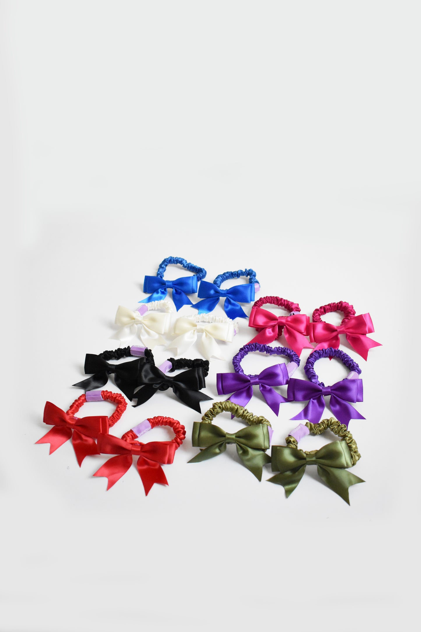 2 Pack Skinny Bow Scrunchies