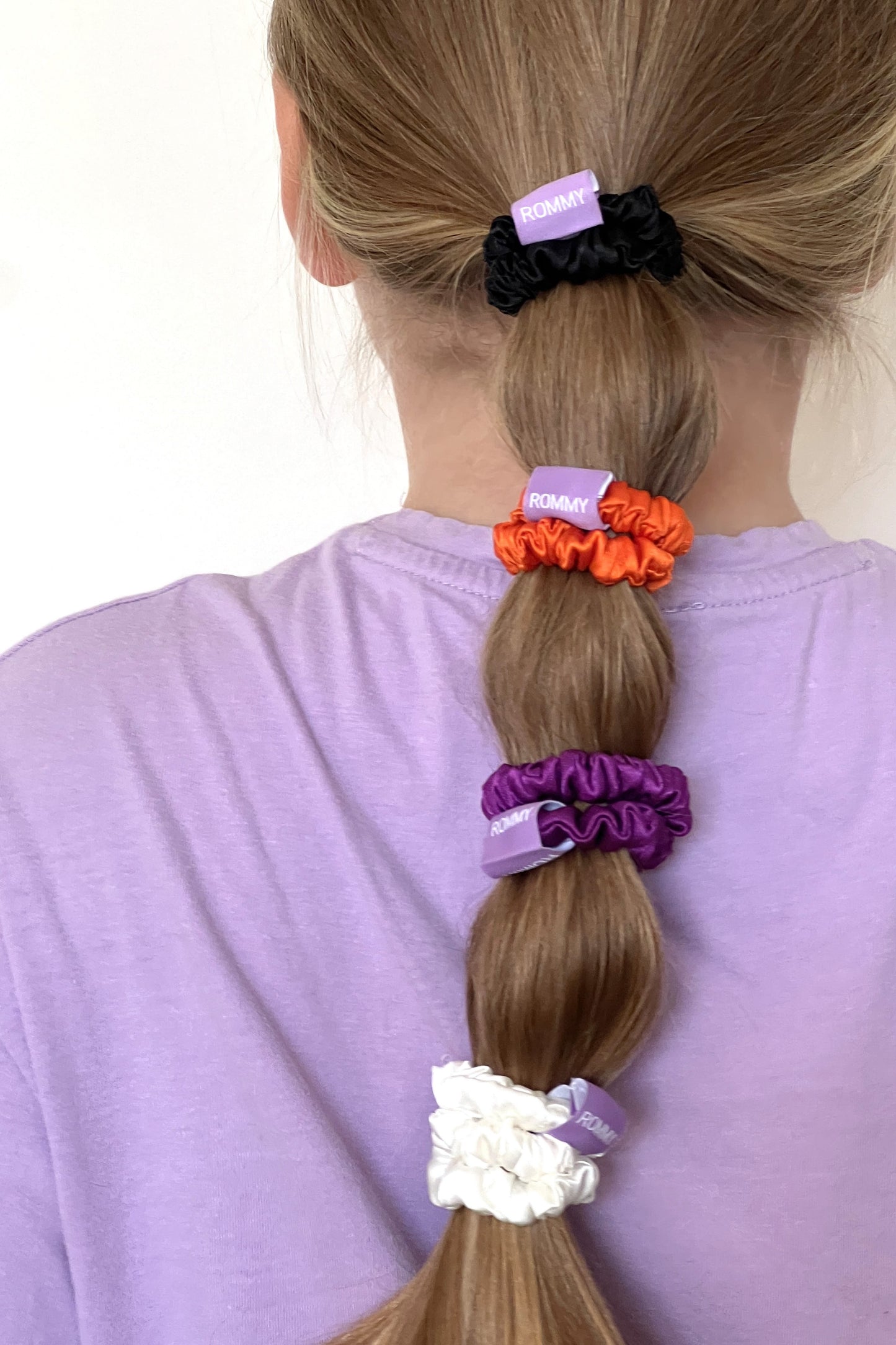 Pumpkin Orange Scrunchie - Various Sizes